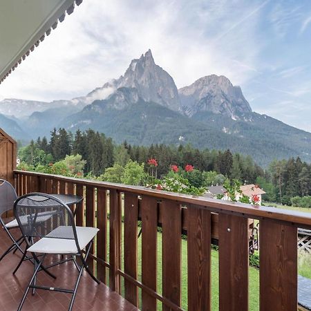 Haus Lohengrin Ferienwohnung 1 Siusi Ngoại thất bức ảnh